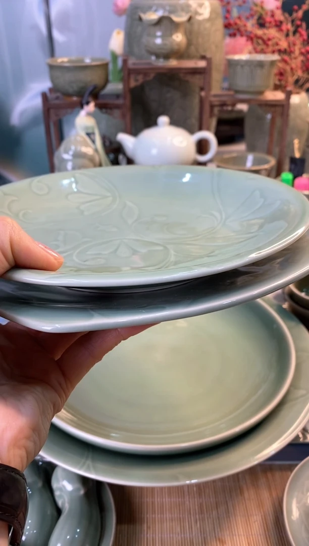 【闪购商品】特价【玉兰系列】两圆盘 两方盘