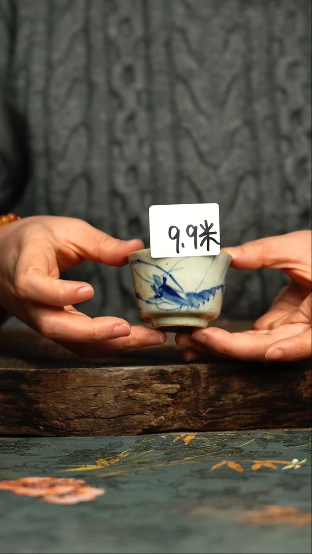 【闪购商品】杯杯釉下彩手工手绘同款陶器