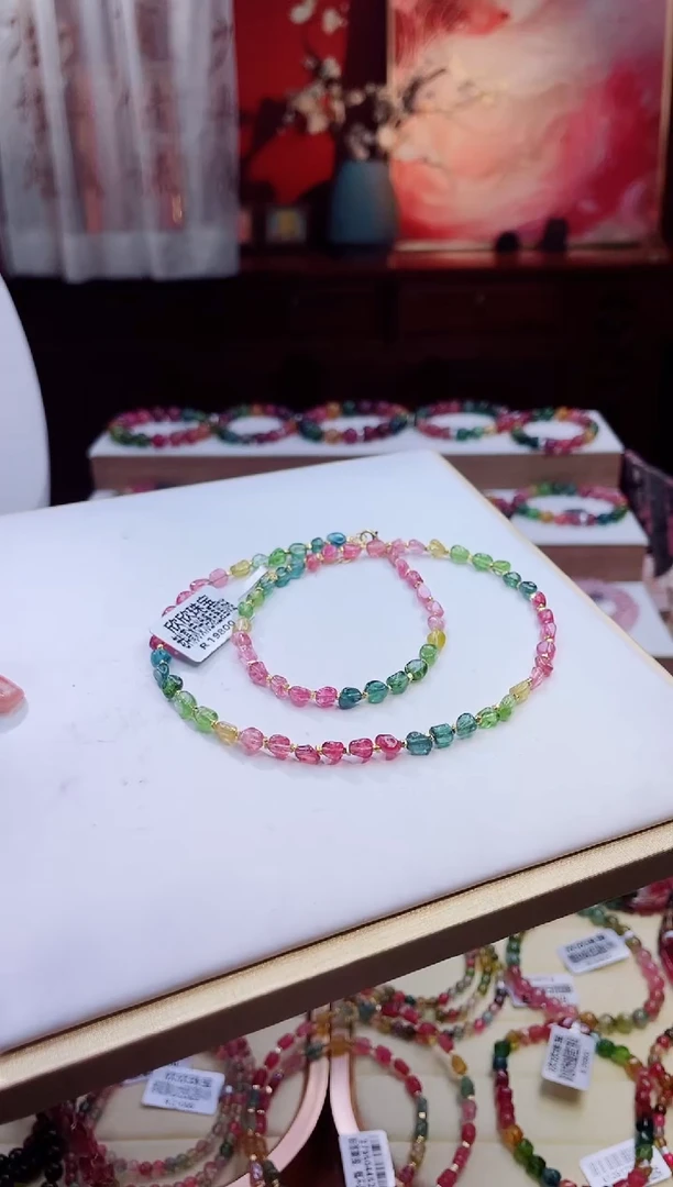 项链未镶嵌碧玺项链多样性发其一