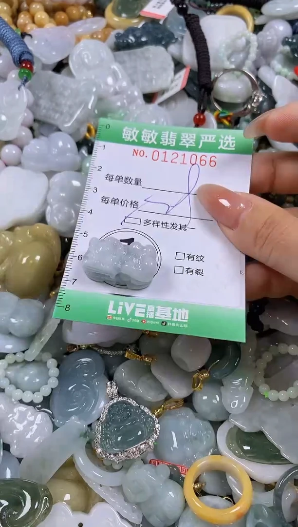 【闪购商品】翡翠颈饰未镶嵌闪购0121066多样性发其一