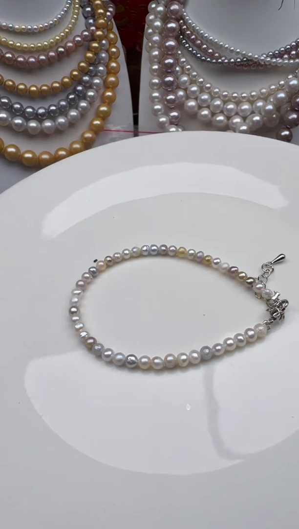 淡水珍珠未镶嵌颈饰1