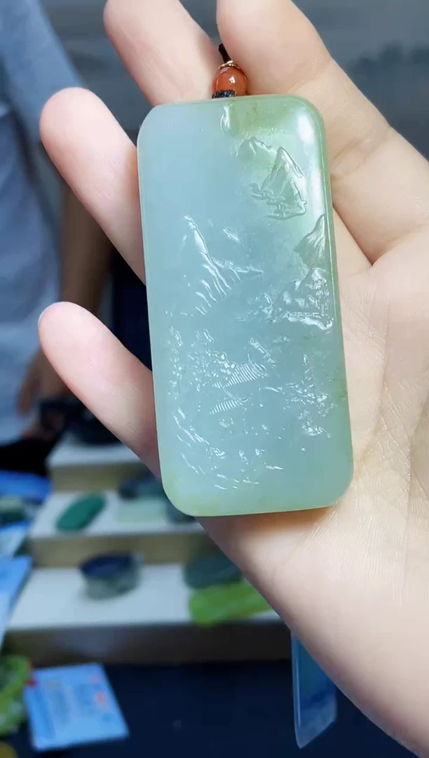 和田玉未镶嵌颈饰1