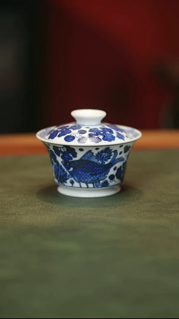 029幽谷山房景德镇手工手绘