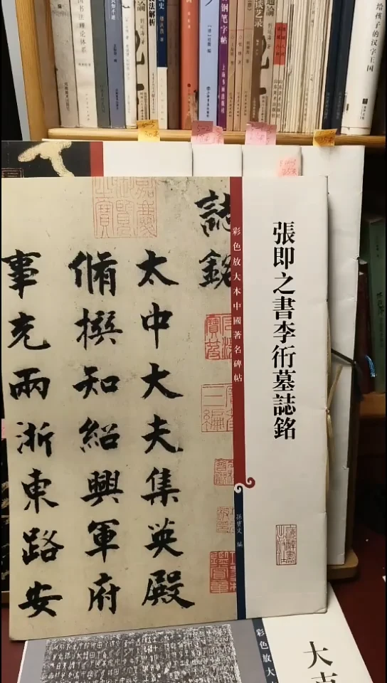 张即之书李墓志铭（彩色放大）