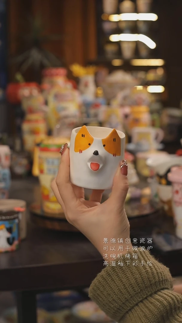 景德镇釉下彩绘设计师款式陶瓷