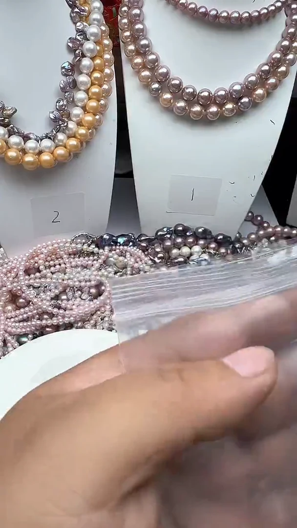 淡水珍珠未镶嵌颈饰1