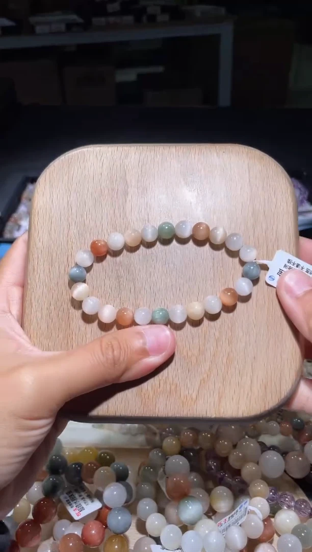 【闪购商品】水晶手链未镶嵌180号多样性发货一D 7+