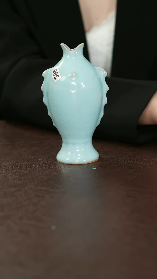 摆件299原矿汝宋汝瓷
