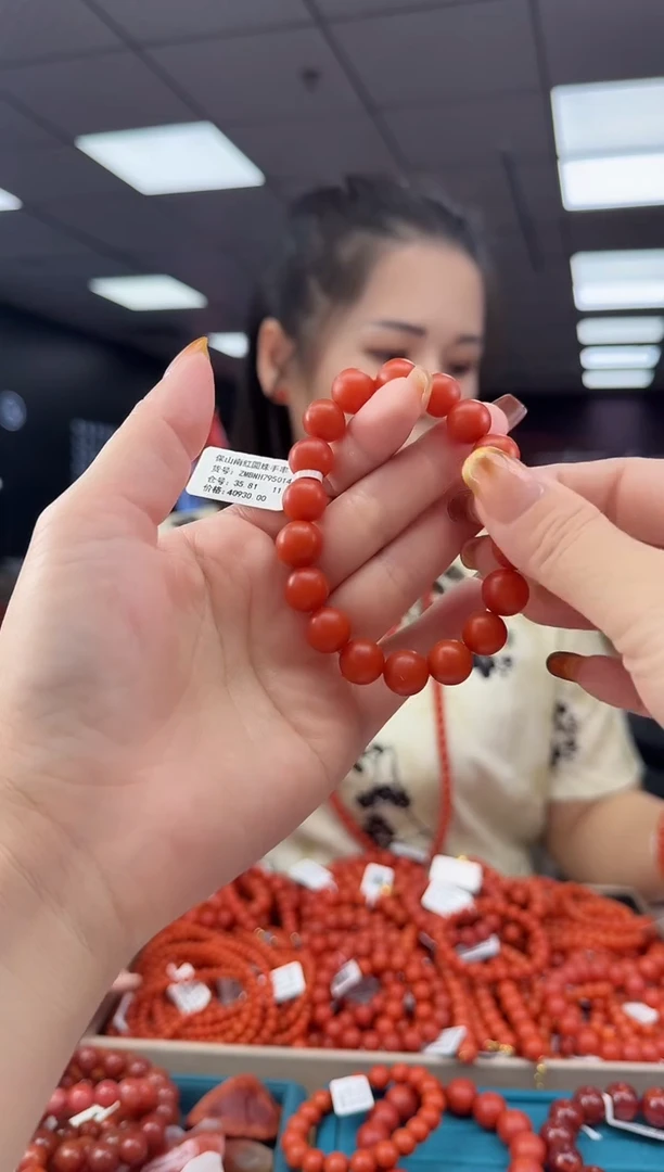未镶嵌珠串南红玛瑙多样发其一/ZMBNH795014