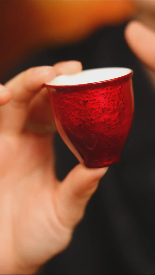 @赤宝砂客杯@非遗大漆