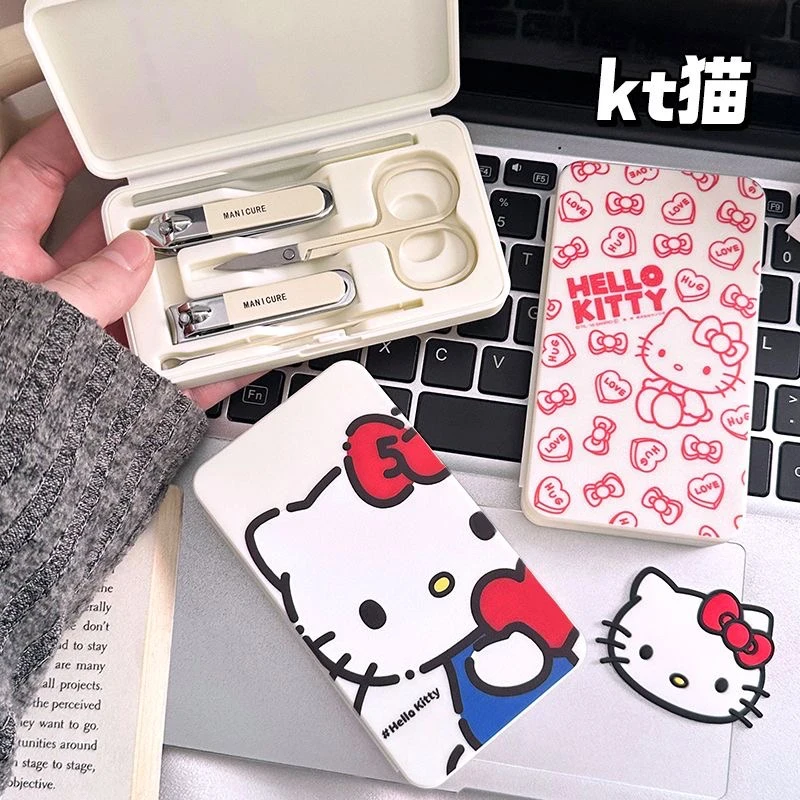卡通高颜值可爱指甲刀套装女学生宿舍便携指甲钳剪美甲工具全套