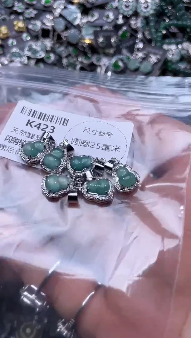 【闪购商品】翡翠颈饰未镶嵌K423多样性发其一