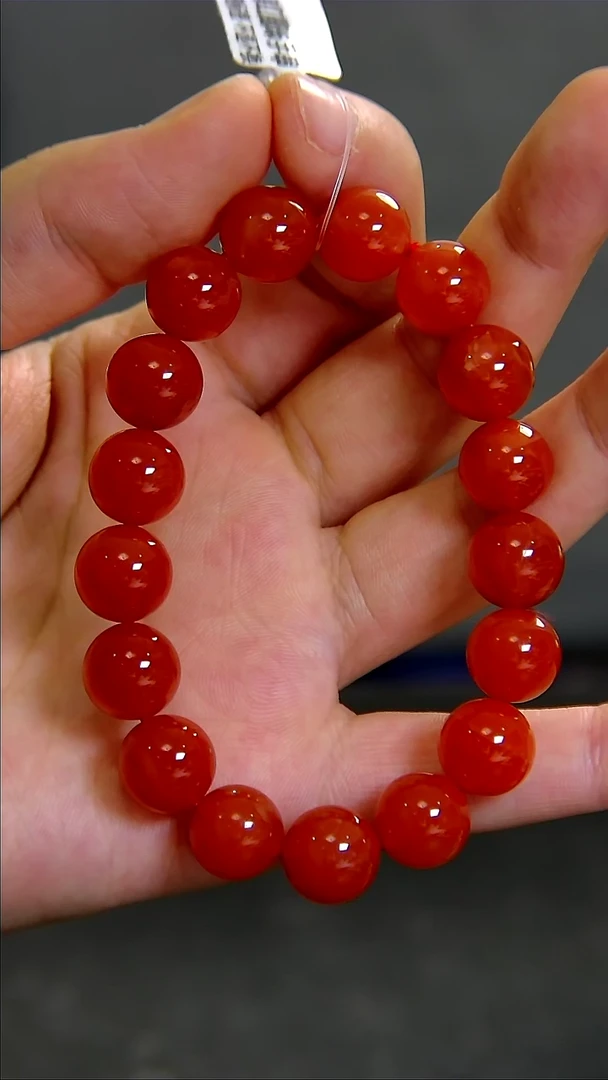 南红玛瑙手串未镶嵌012ZB0528产品一个