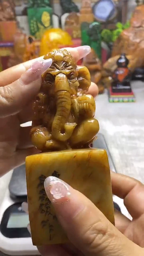 寿山石印石纯天然篆刻石料