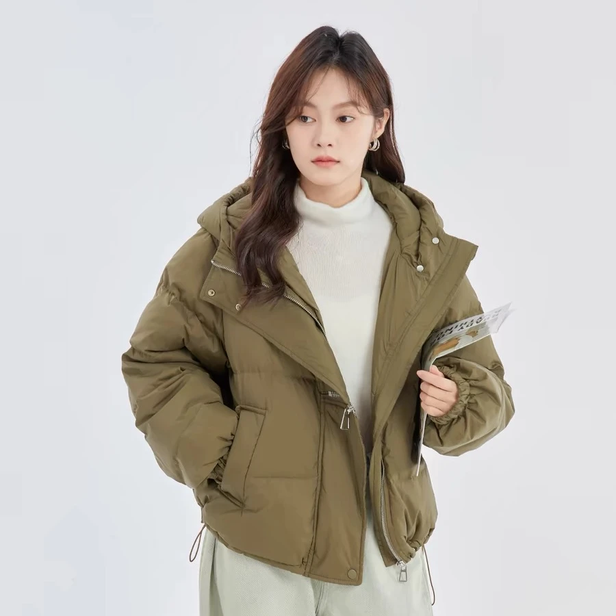 【安琪专属】冬季新款女款保暖羽绒服超厚高蓬LX2316