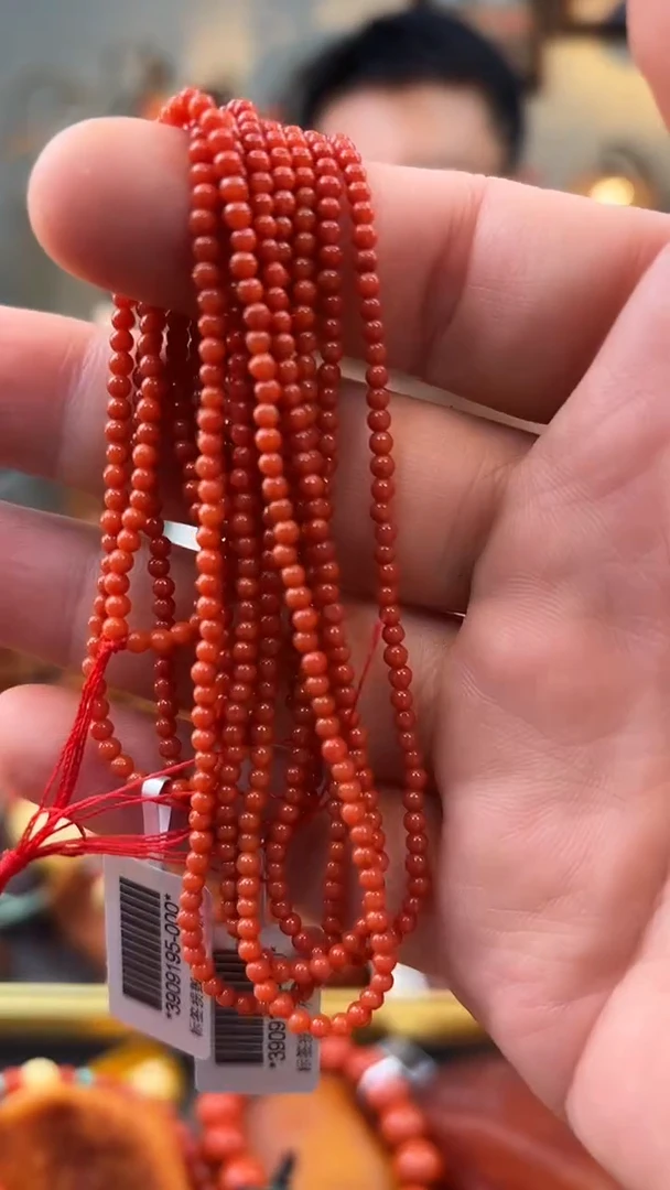 南红玛瑙未镶嵌颈饰项链（多样性发货发其一）