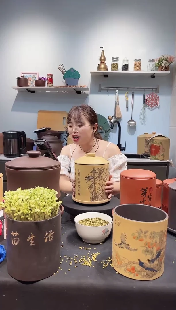 喜上枝头 刻+紫砂托盘