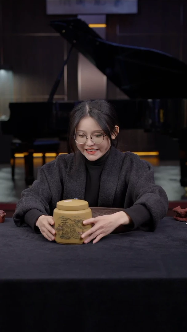 茶壶紫砂紫砂茶叶罐-CK