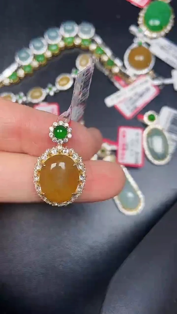 银S925镶嵌戒指翡翠2900