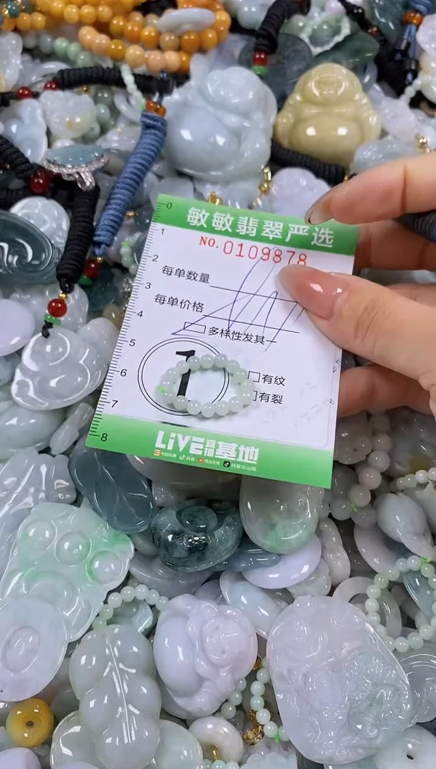 【闪购商品】翡翠颈饰未镶嵌闪购0109878多样性发其一