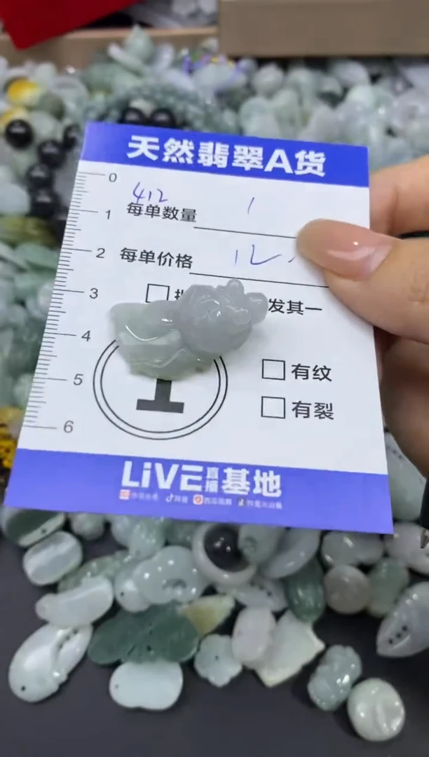 颈饰未镶嵌翡翠天然翡翠A货批量多样性发一件