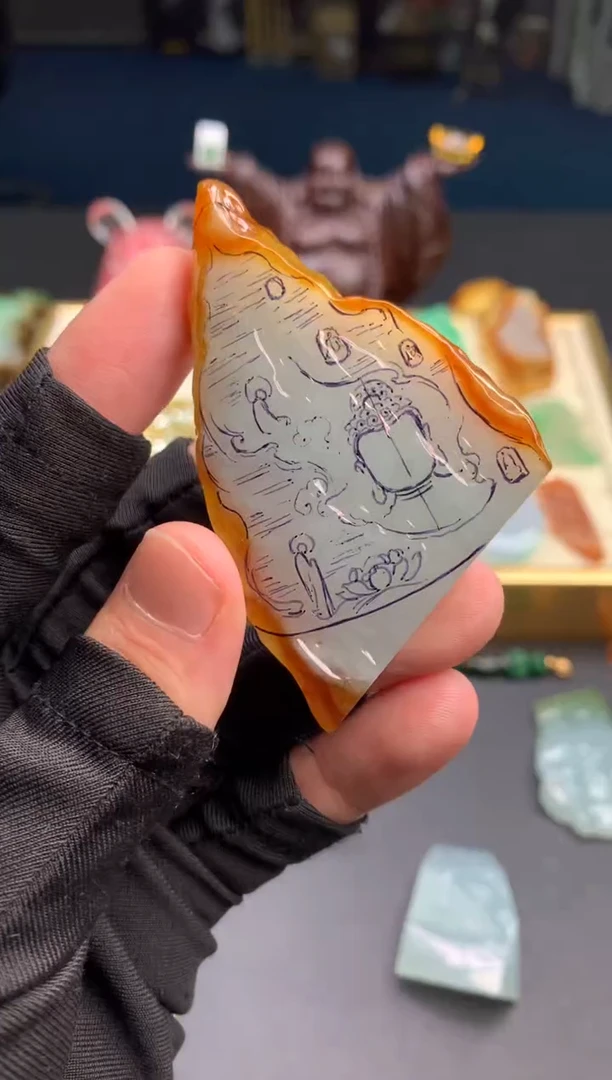 未镶嵌定制翡翠天然翡翠裸石（包工）