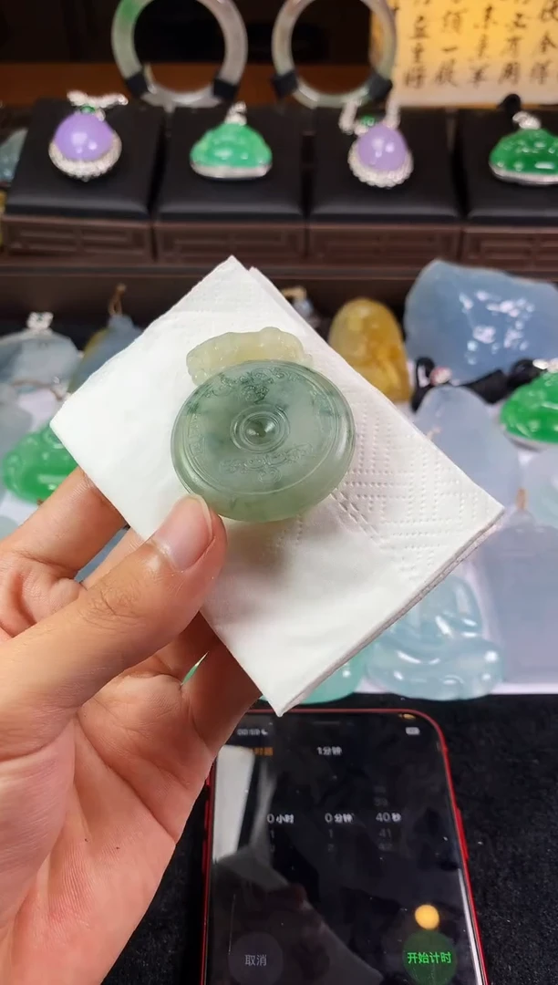 未镶嵌定制翡翠**5033毛货不退不换