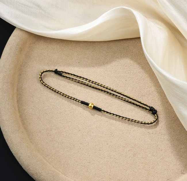 TA09-600足金手绳（一件）