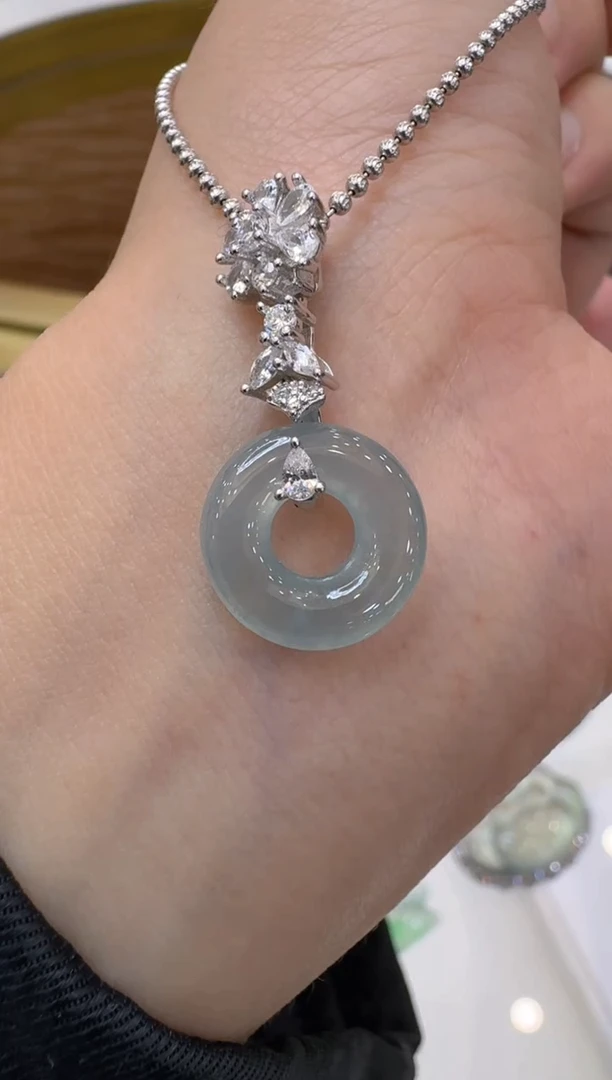 【闪购商品】翡翠吊坠(不含链)银S925镶嵌多样性团购发一件