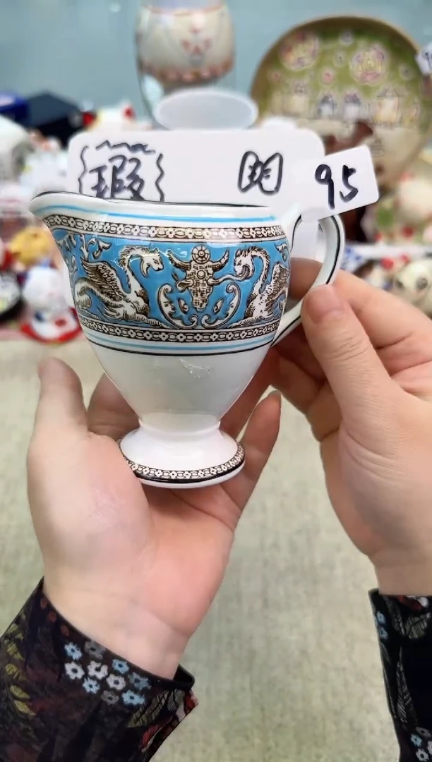 瓷片泡泡的瓷器好看到爆