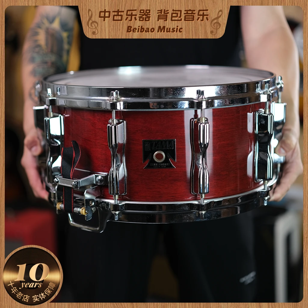 【中古乐器】日产80‘s元年TAMA军鼓Superstar军鼓14*65进阶收藏录音