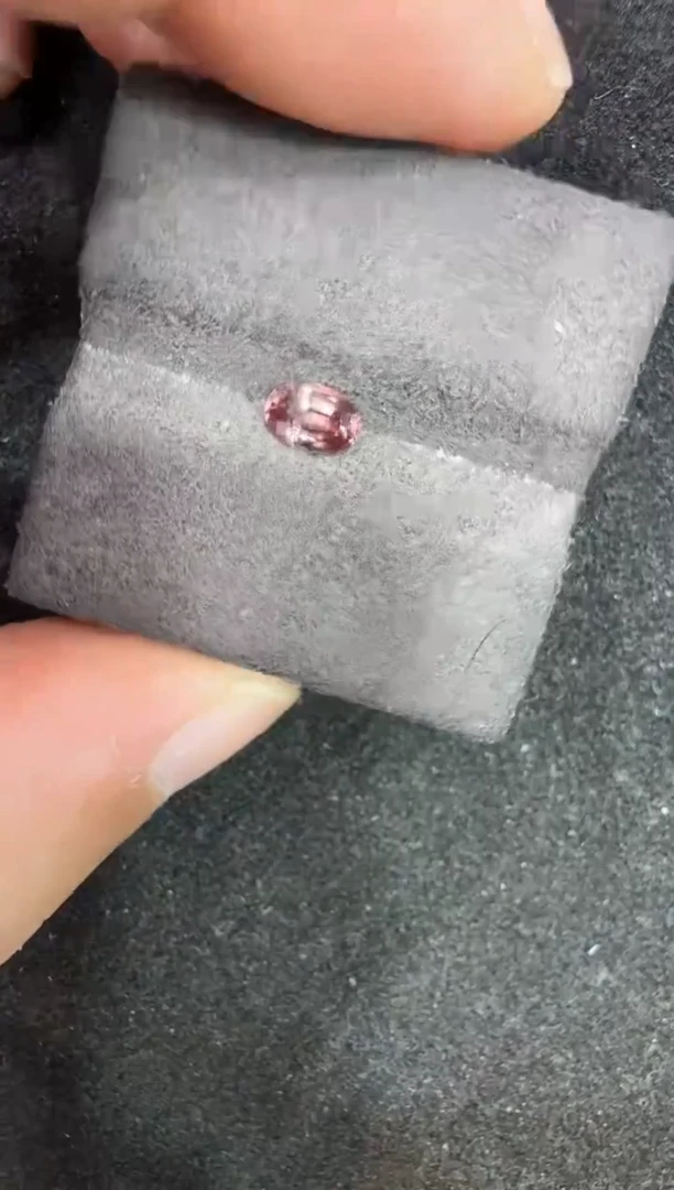 未镶嵌定制定制蓝宝石c****✨天然无烧帕帕拉恰0.55克拉