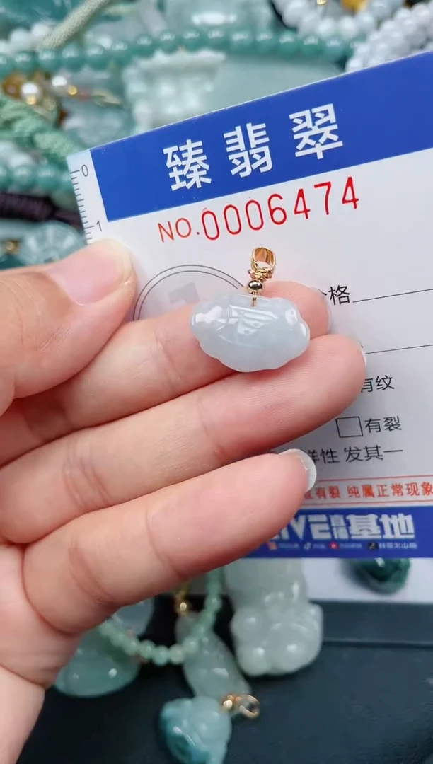 颈饰未镶嵌翡翠.0006474