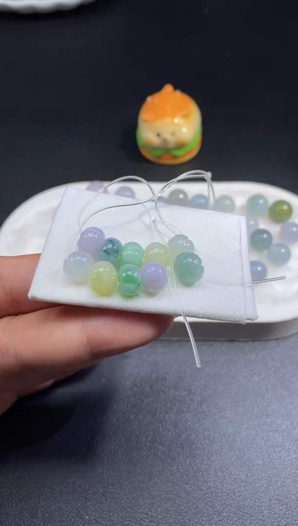 未镶嵌挂件翡翠伍*净货9004