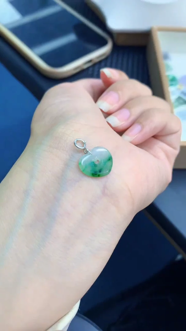 【闪购商品】翡翠颈饰银S925镶嵌            8