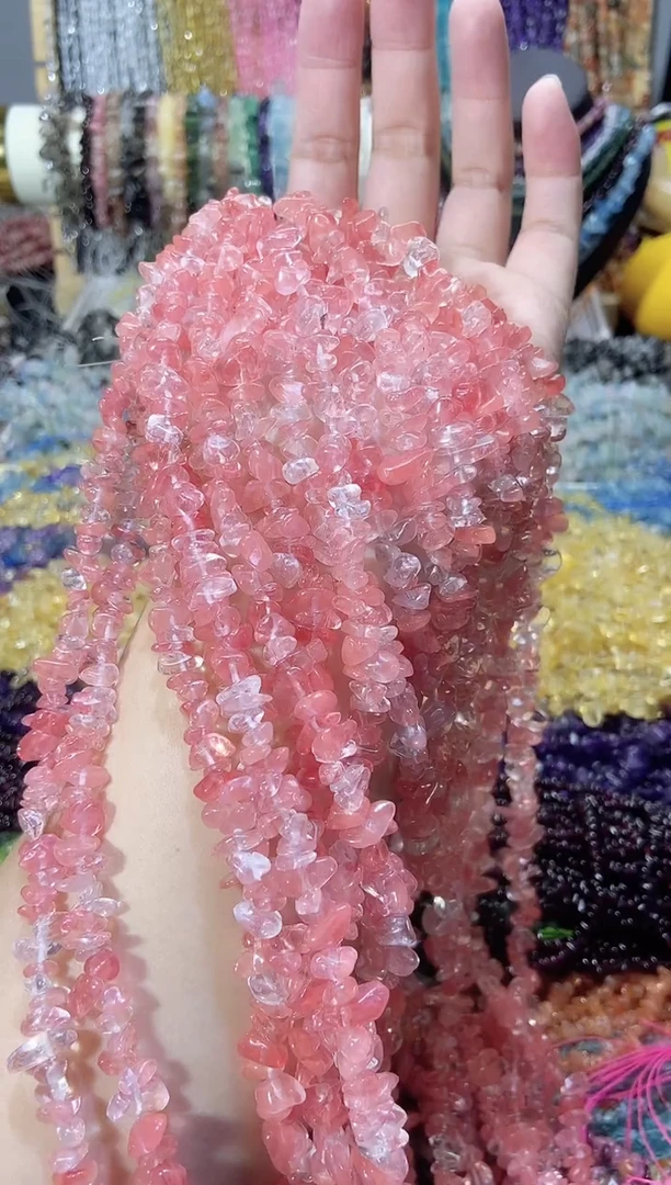 未镶嵌珠宝半成品水晶西瓜晶