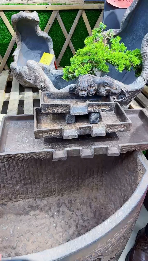 【闪购商品】复合盆三层流水+y-019