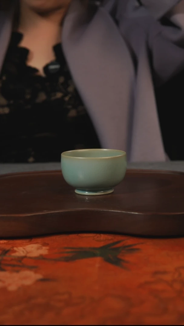 杯子瓷汝州原产地原矿仿古老釉q