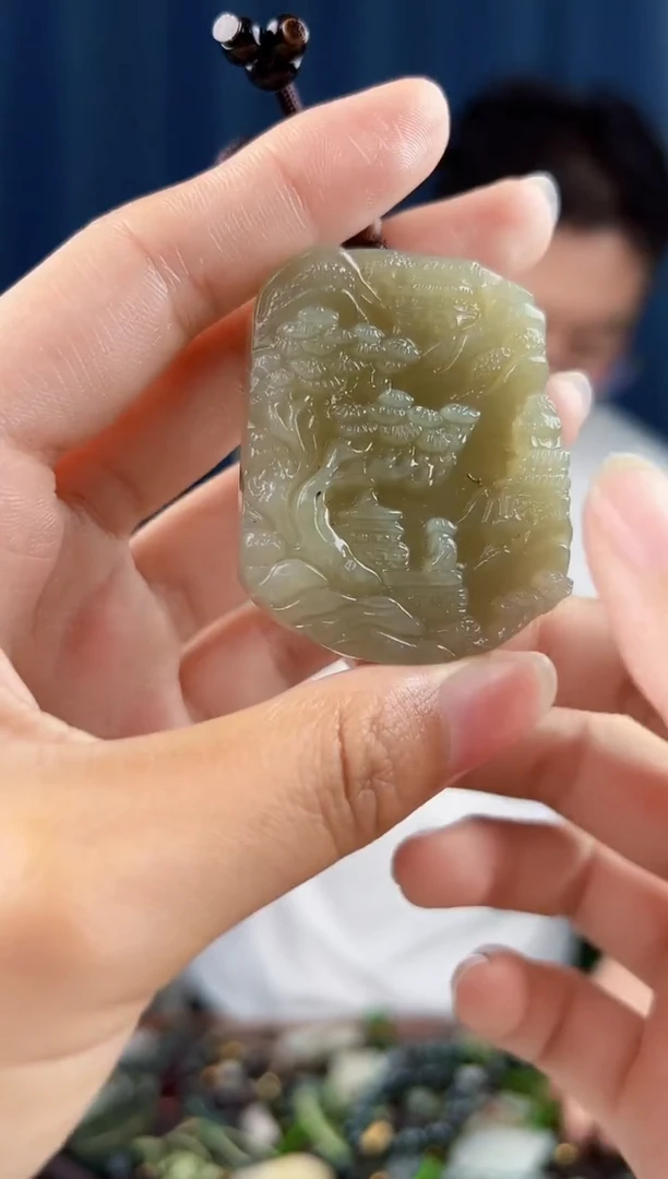 未镶嵌和田玉挂件拍一发一，多样性发货