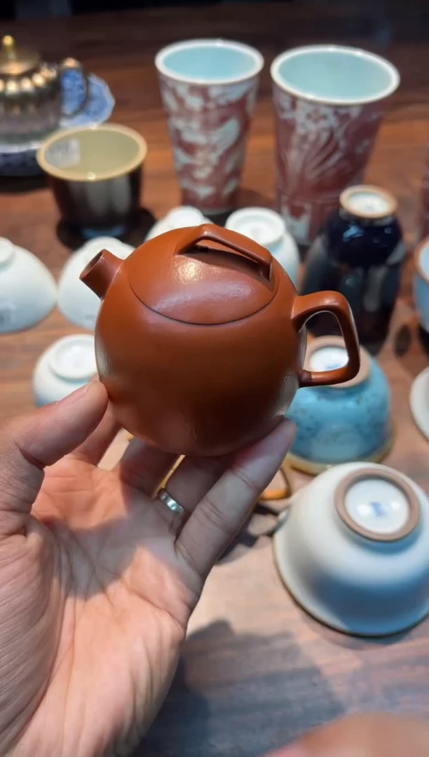 【闪购商品】孙博 大红袍 爱权壶