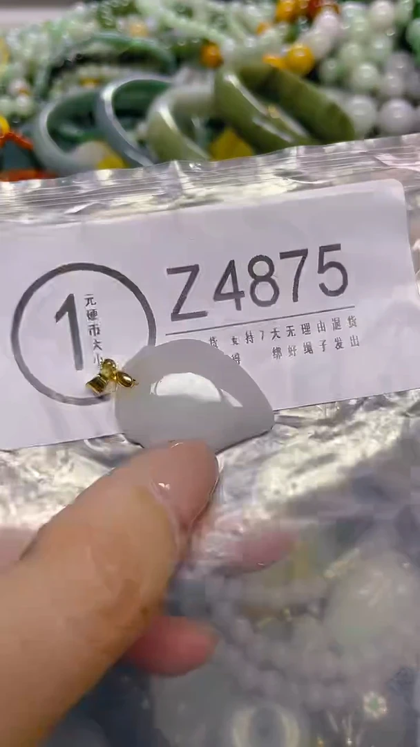 颈饰未镶嵌翡翠/ Z /翡翠A货，一件也是批发价