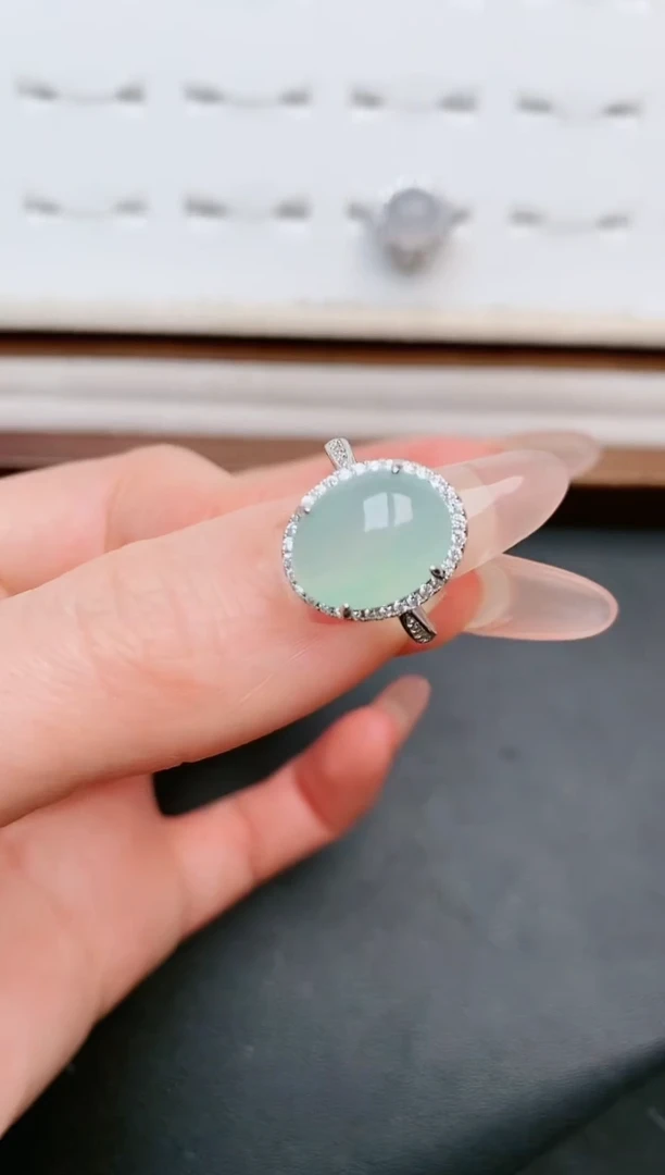 【闪购商品】翡翠戒指银S925镶嵌.....