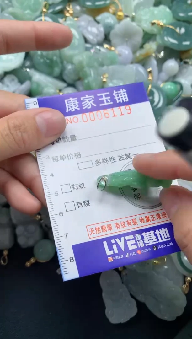 颈饰未镶嵌翡翠6119