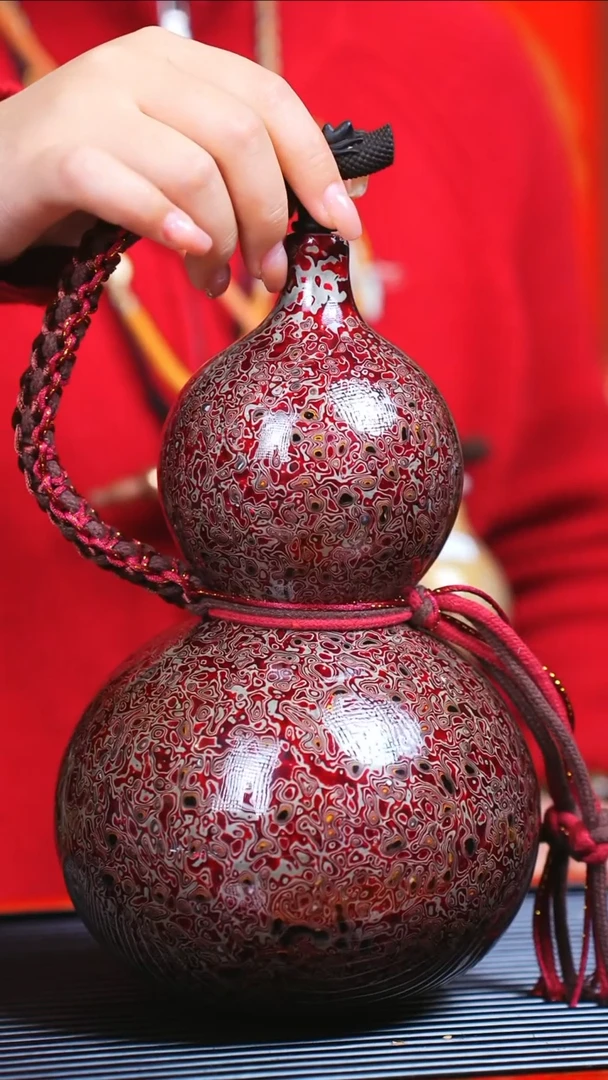 【闪购商品】Ji090迎元宵臻选大漆酒葫芦