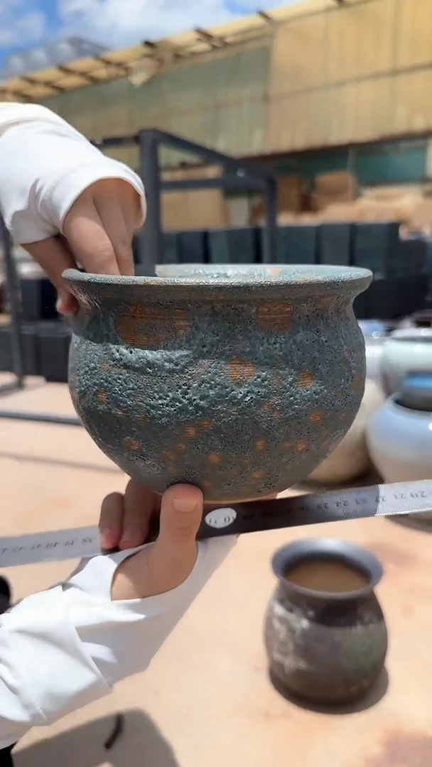 景德镇高温陶瓷花盆