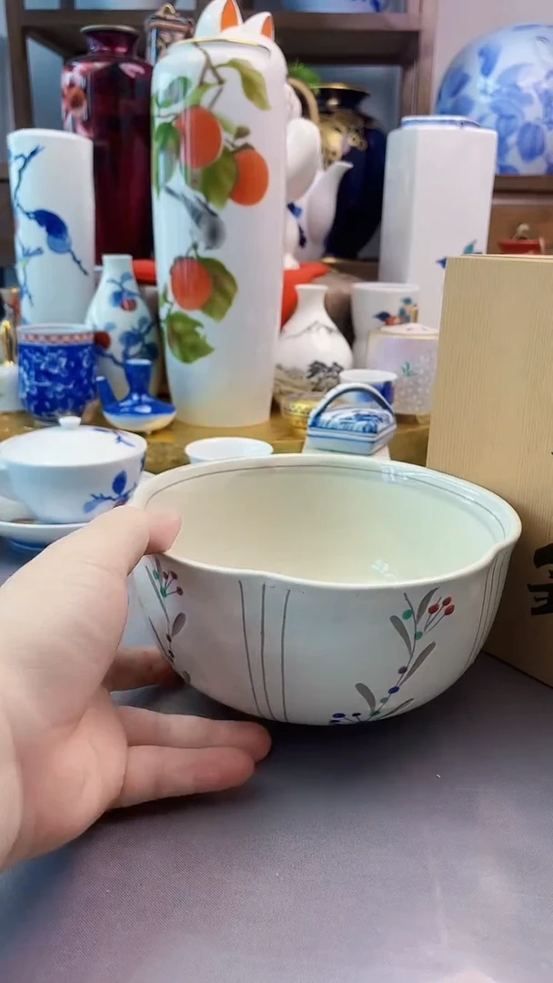 瓷片日产大钵一一