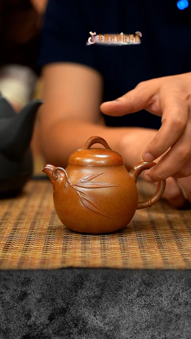 茶壶紫砂紫砂 宜兴紫砂 ZCJ 柴烧竹器