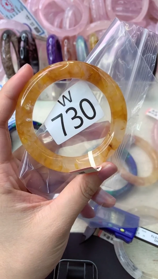 未镶嵌手镯水晶小****士W730-53