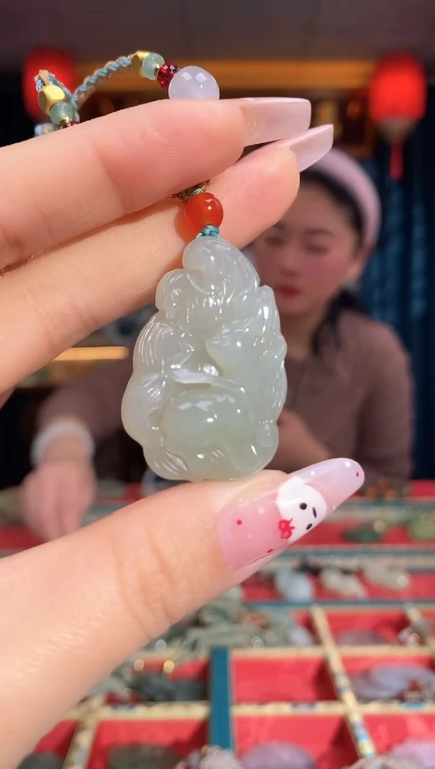 【闪购商品】和田玉颈饰未镶嵌凤九