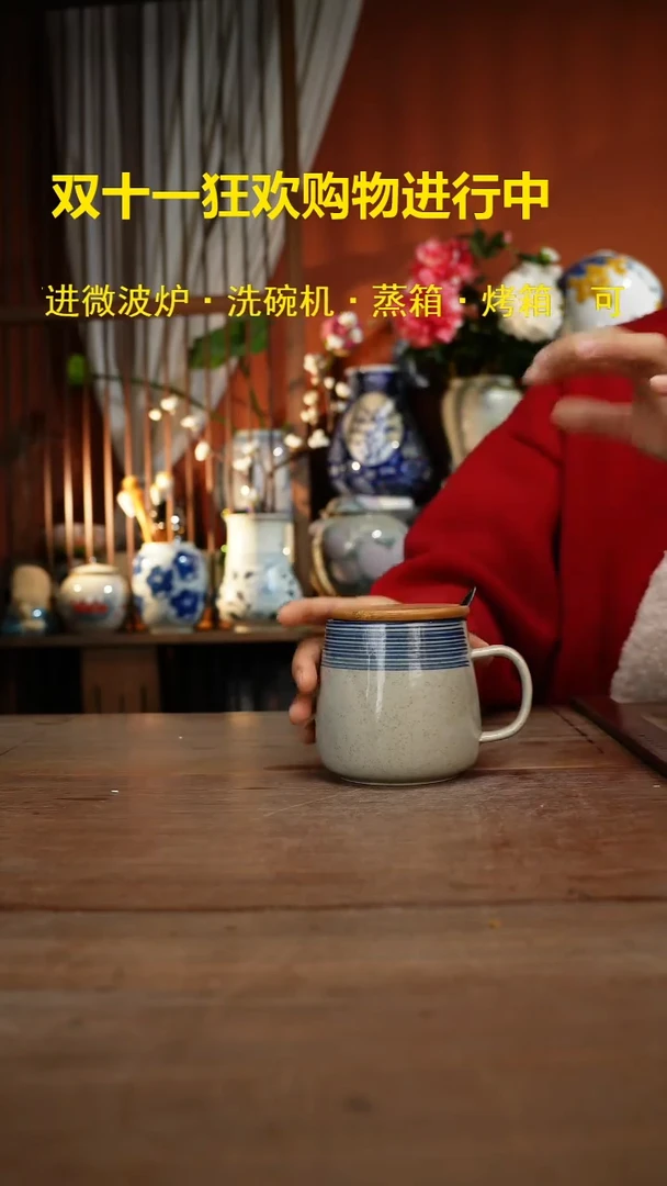 现代高温釉下彩手绘陶瓷餐具